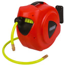 FT Pro ZA04-10B-HIVIS - Air And Water Hi Vis Hose Reel 3/8"X10M