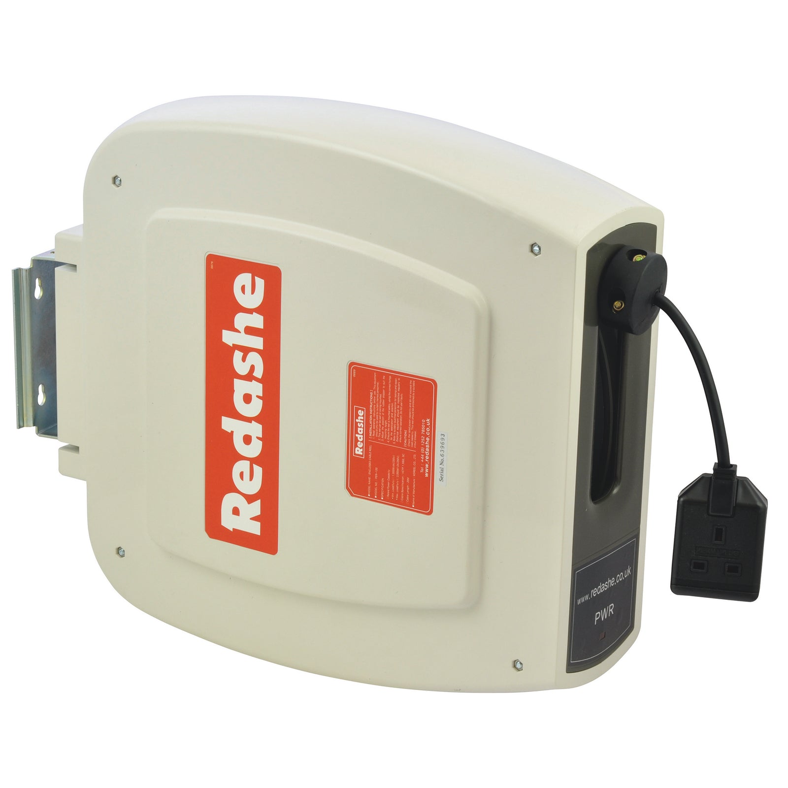 Redashe CPER-120 - Abs Hose Reel 1.5mm Cable 240V 20Mtr