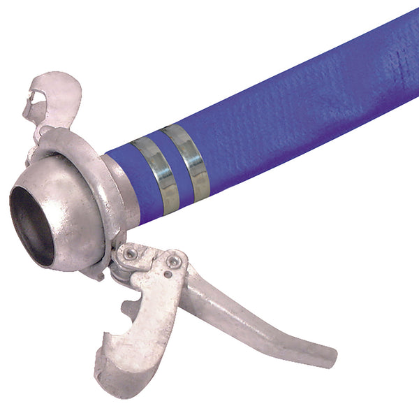 BLUE LAYFLAT 6" X 50M C/W LLC6; BLH6-50M-ASSY product image by Jaymac