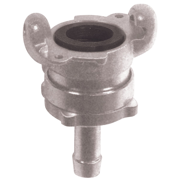 QAC4 CLAW COUPLER 1/2" HOSETAIL PLATED; QAC412 product image by Jaymac