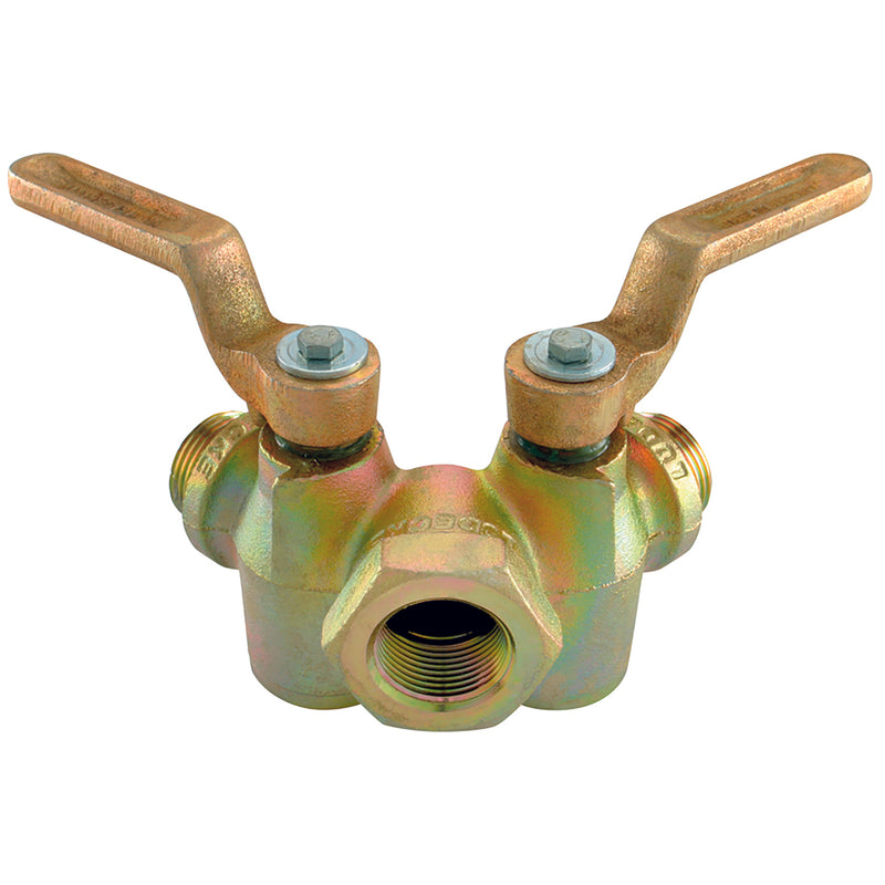G3/4" FEMALE DOUBLE THROTTLE VALVE; DH34 product image by Ludecke