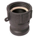 FT Pro IBCAS606112 - 1.1/2" S60X6 Fem Cam Male Adaptor Ibc A