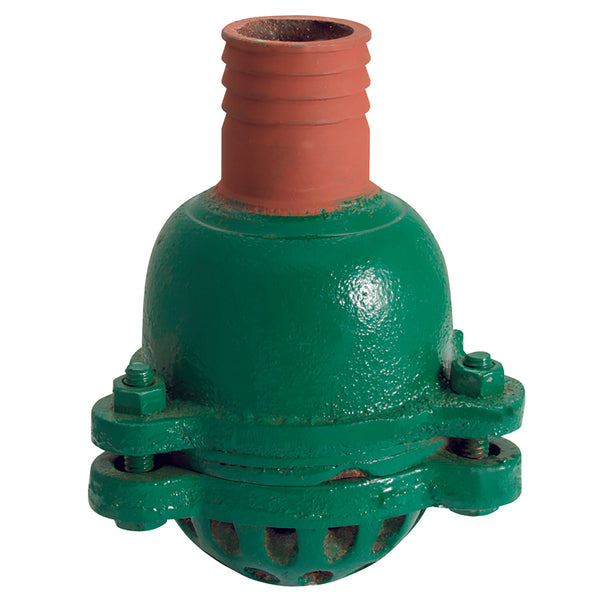 FOOTVALVE STRAIGHTAINER 4" ID HOSETAIL; FVS-4 product image by Jaymac