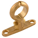 FT Pro EPS-SO35-S - 35mm OD Pipe Clip Wall Mount Brass
