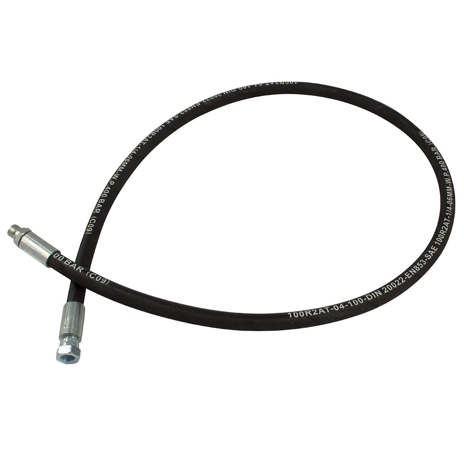FT Pro 2BMF0404-600 - Pressure Hose Grease 1/4" M/F X 600mm