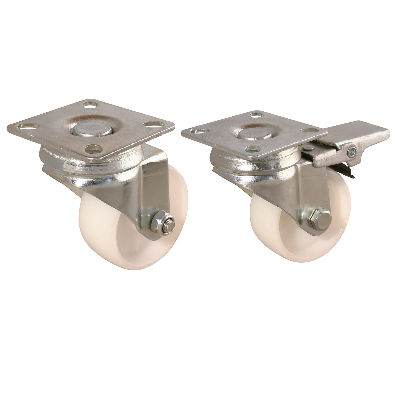 FT Pro LSV160PPBR - 160mm Swivel Brake Castor Plate Ftg