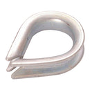 Non-branded TH12HG - 12mm Heart Shaped Thimble Hot Dip Galvanised