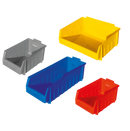 SB-8 Blue Storage Bins box of 6; SB-8-BLUE-P6 product image by FT Pro