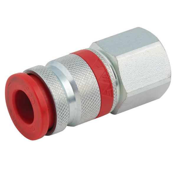 3/8" BSPP Female Coupling; 52000417 product image by JWL