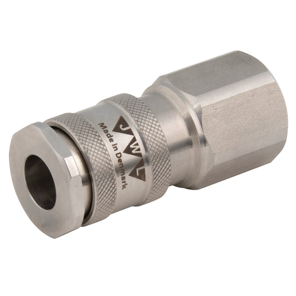 3/8" BSPP Female Coupling; 54000417 product image by JWL