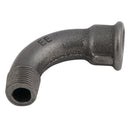 EE EE-MI1-34N - 3/4" BSPT/BSP Male/Fem 90 Bend Black