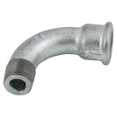 EE EE-MI1-14 - -1/4" Mxf BSPTxBSPP 90 Bend (Galvanised)