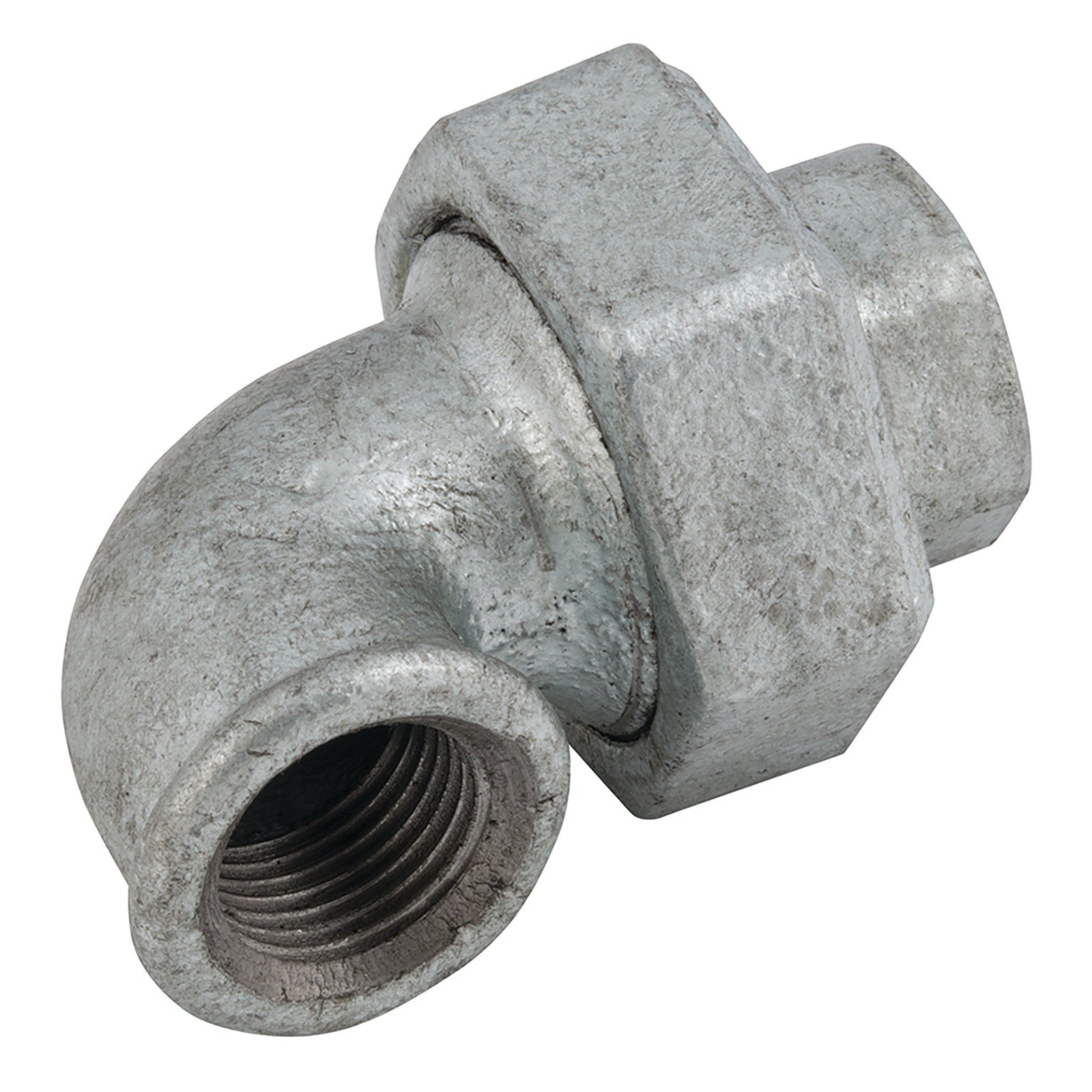 EE EE-MI96-114 - 1.1/4"BSPP F/F Taperseat 90° Elbow Galvanised