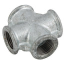 EE EE-MI180-2 - 2" BSP Fem Equal Cross Galvanised 180