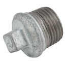 EE EE-MI290-4 - 4" BSPT Beaded Hollow Plug Galvanised