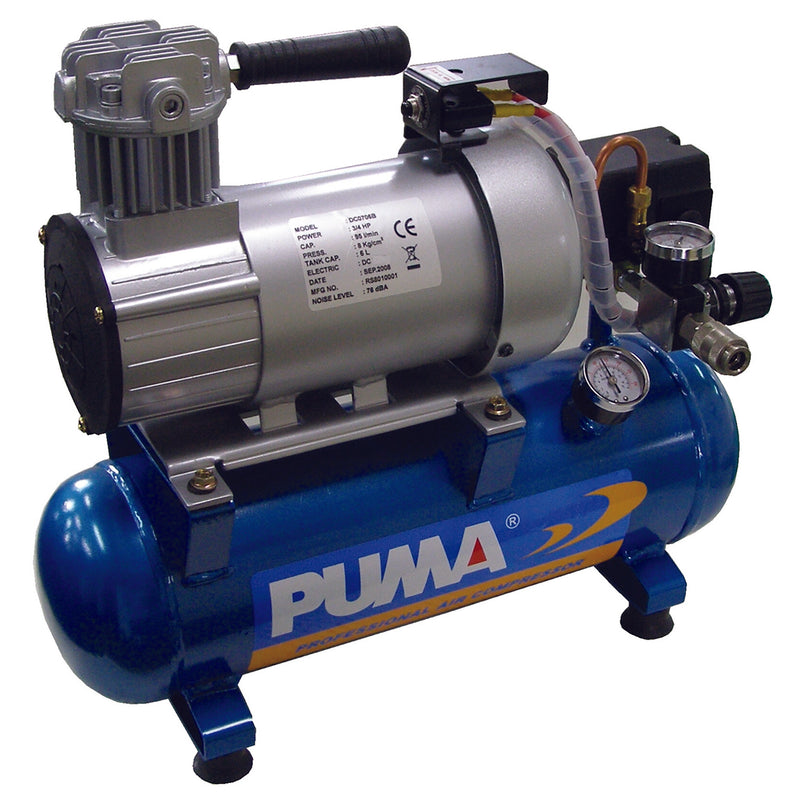 12 VOLT DC PROF 6 LITRE COMPRESSOR; DC0706A/12V product image by Puma
