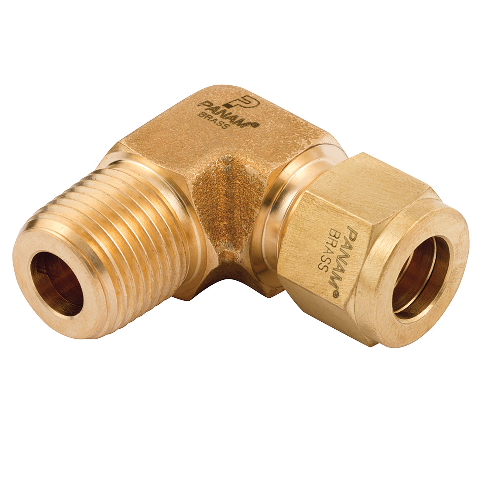 Panam ME-250-250RT-B - 1/4" BSP Taper X 1/4" Outside Diameter Elbow
