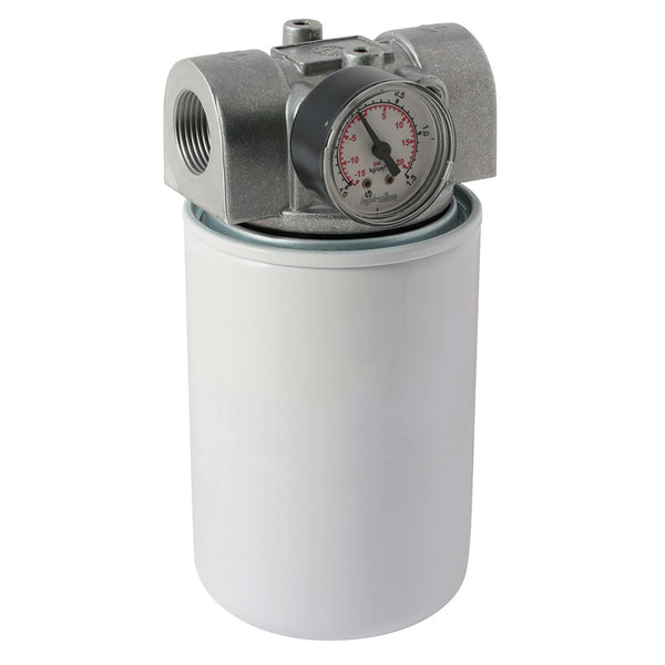 1" BSP Female In-line Return Spin-on Filter Assembly; SPR16-25-35 product image by LHA