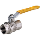 RUB Valves BV84-34 - 3/4" BSPP Brass Ball Valve Gas App Ni Plated
