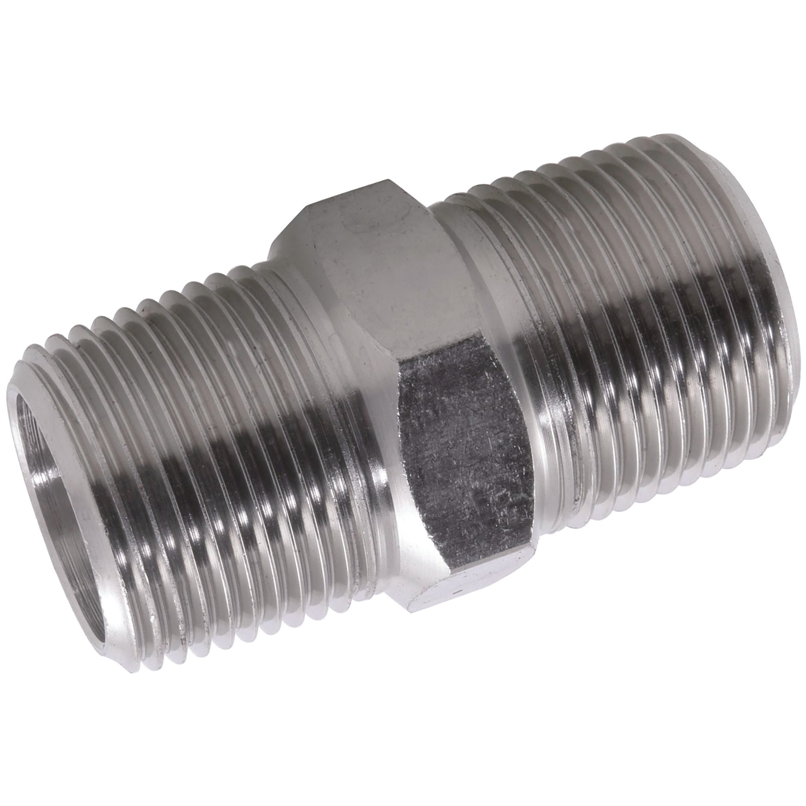 FT Pro 1012-0133 - 1 BSPT M/M Hex Nipple 3K 316/L