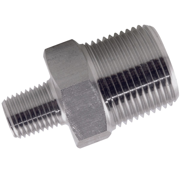 1 X 1/2 NPT M/M RED NIPPLE 3K 316L; 1012-0155 product image by Jaymac