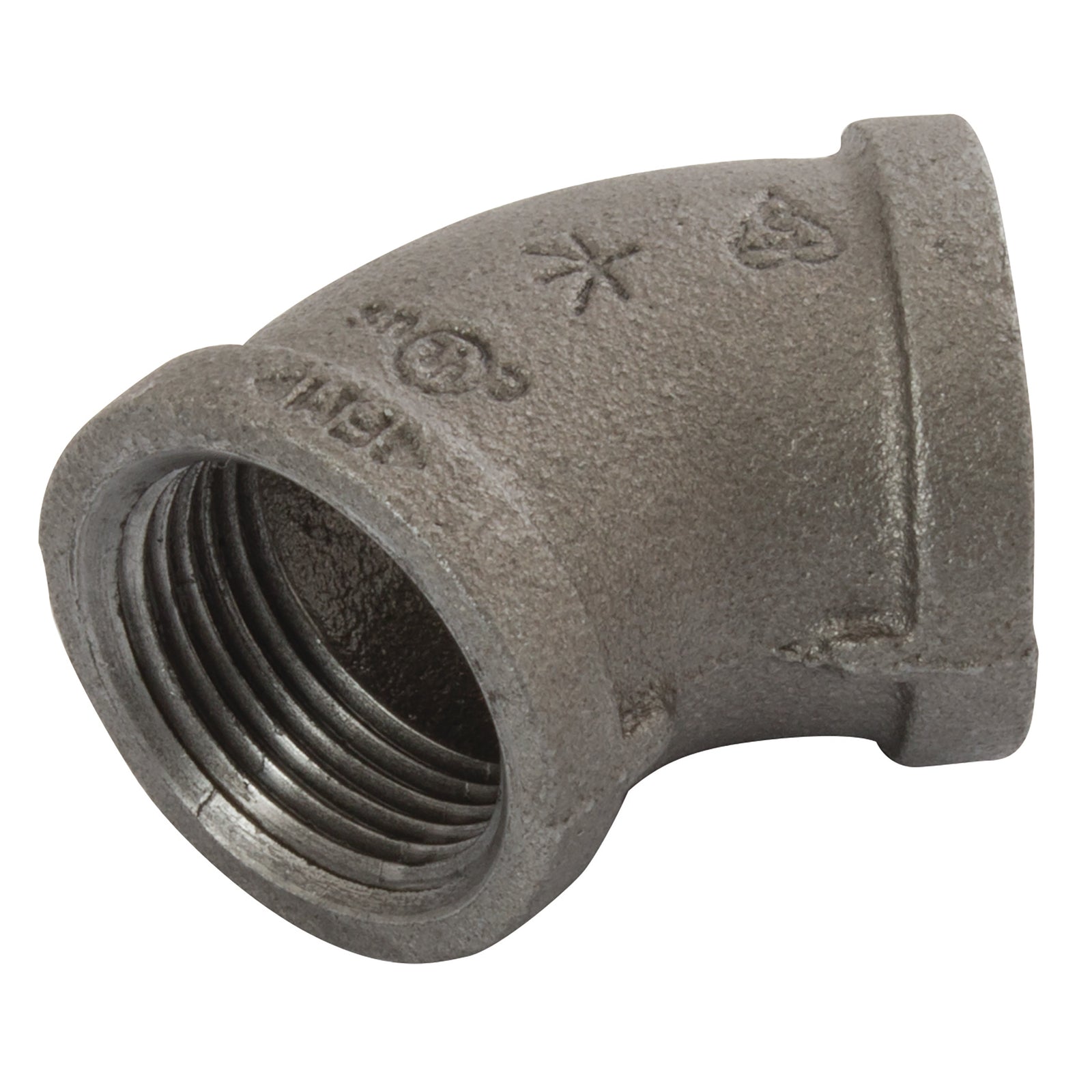 K-Line Connect K-MI120-1N - (Bs Fig155) Fxf BSPT 45° Elbow 1 Blk