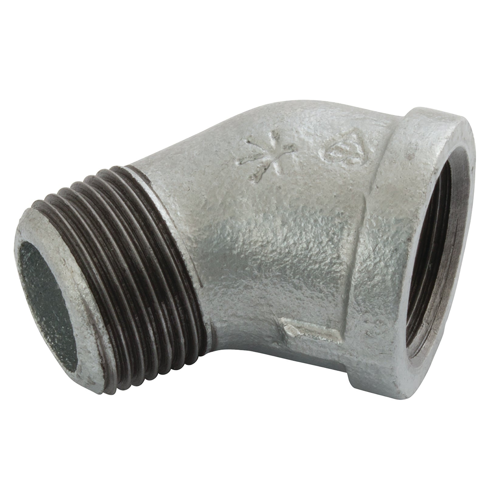 K-Line Connect K-MI121-2 - (Bs Fig156) Mxf BSPT 45° Elbow 2 Glv