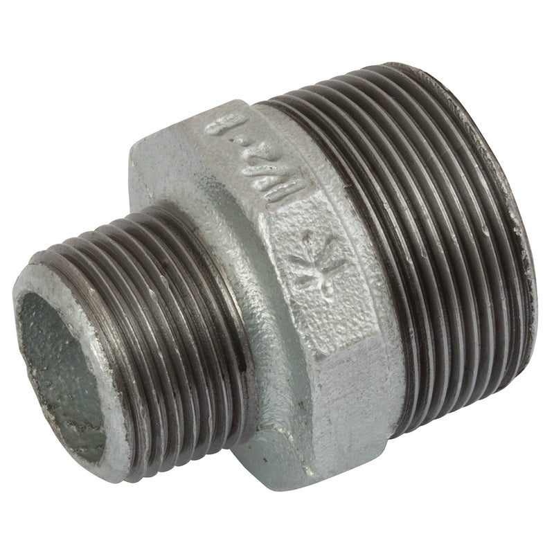 (BS FIG145)RED HEX NIP 1/2 X 3/8 GLV; K-MI245-12-38 product image by K-Line Connect