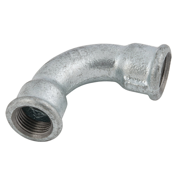 3/8" BSPP FEM EQUAL 90 BEND GALVANISED; EE-MI2-38 product image by EE