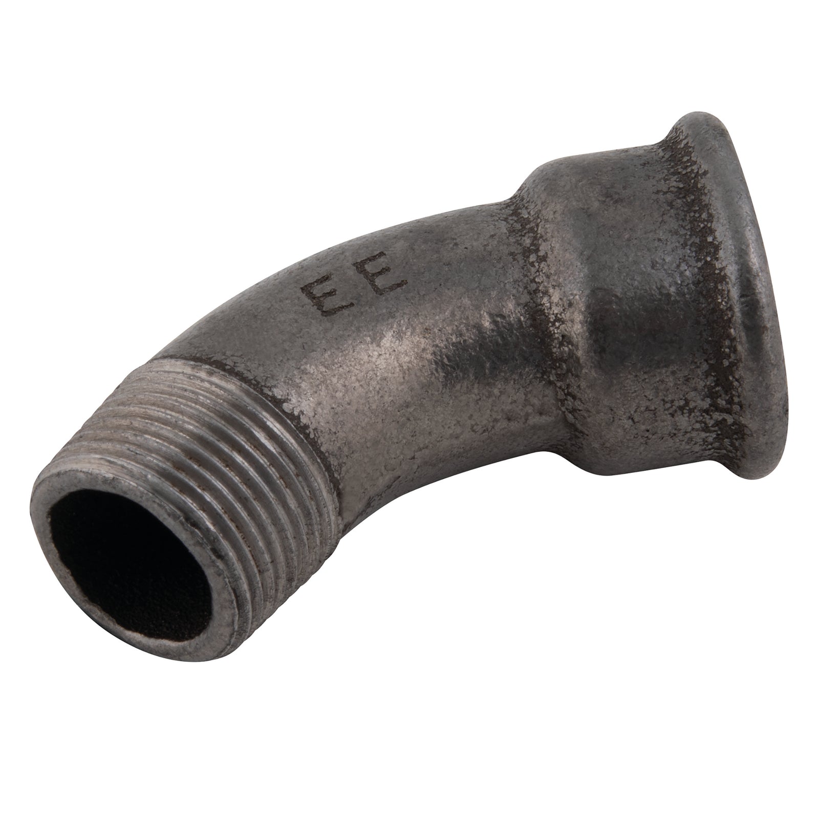 EE EE-MI40-1N - 1" BSPT/P Male/Fem 45° Bend Black