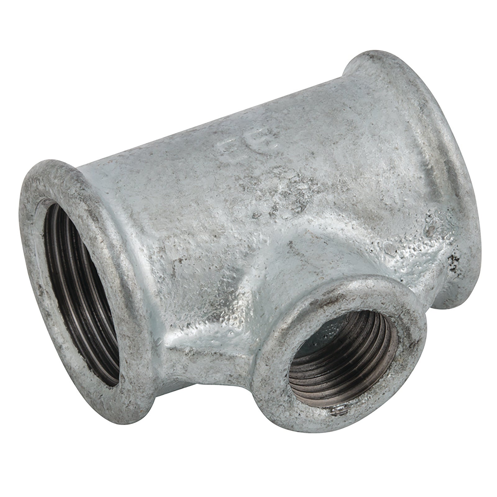 EE EE-MI130-2-114 - 2"X1.1/4"X2" BSP Unequal T Galv