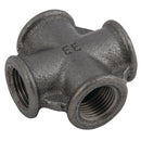 EE EE-MI180-34N - 3/4" BSP Fem Equal Cross Black 180