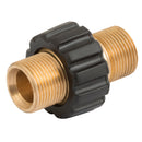 FT Pro 30-028 - M22X1.5 M/M Hose Coup C/W Insulated Grip