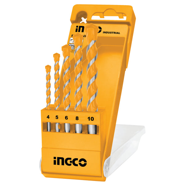 5PCS MASONRY DRILL BIT SET; AKD3051 product image by Ingco