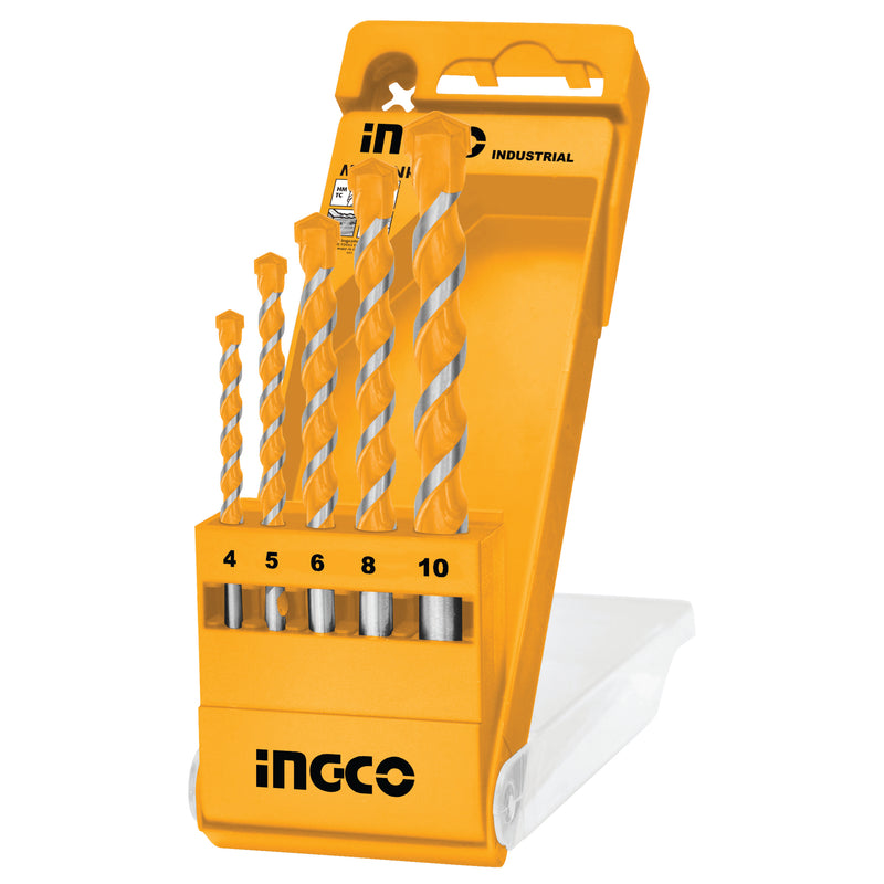 5PCS MASONRY DRILL BIT SET; AKD3051 product image by Ingco