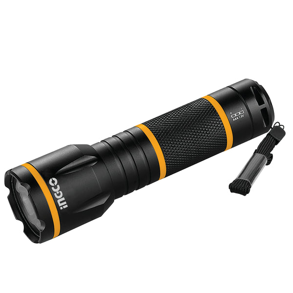 ALUMINUIM 200M 135 LUMEN FLASH LIGHT; HFL013AAA1 product image by Ingco