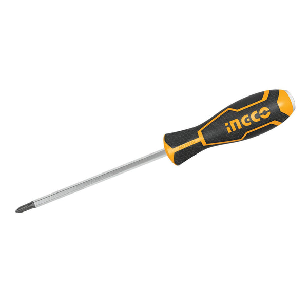 6MM GO-THRU SLOTTED SCREWDRIVER; HGTS286100 product image by Ingco