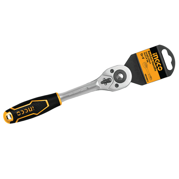 1/4" SOCKET DRIVE RATCHET WRENCH; HRTH0814 product image by Ingco