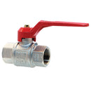 Tecnovielle BV215-2 - 2"BSPf Brass Ball Valve Full Flow Venting Red Handle