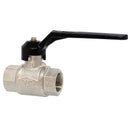 Tecnovielle BV101-1 - 1"BSPf Brass Ball Valve Heavy Duty Black Handle