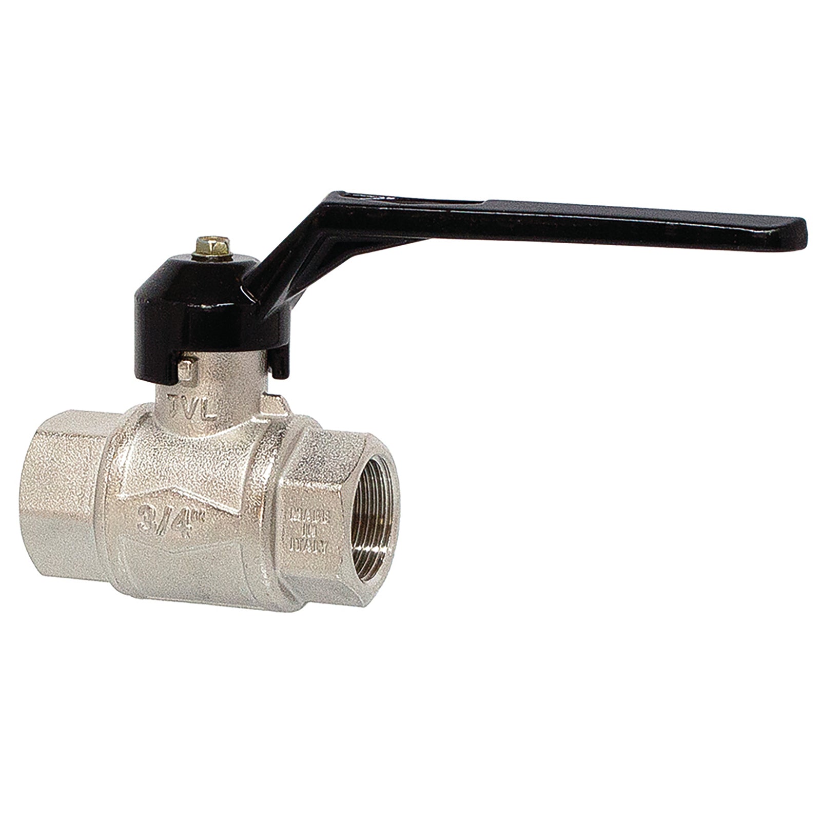 Tecnovielle BV101-2 - 2"BSPf Brass Ball Valve Heavy Duty Black Handle