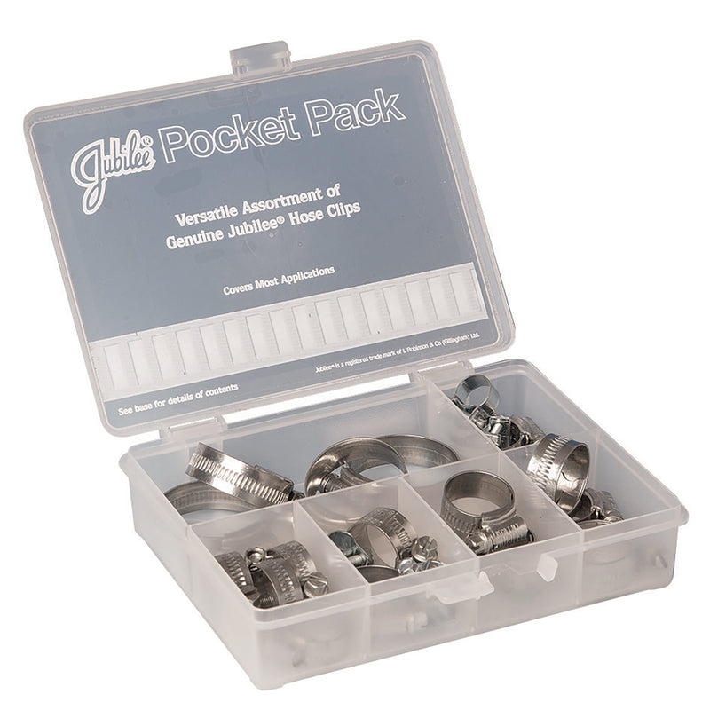 JUBILEE POCKET PACK SET 32 CLIPS MS; PP-MS product image by Jubilee