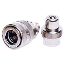 FT Pro CH38 - 3/8" Npt Male Npt Male X Npt Male High Flow Quick Release Coupling