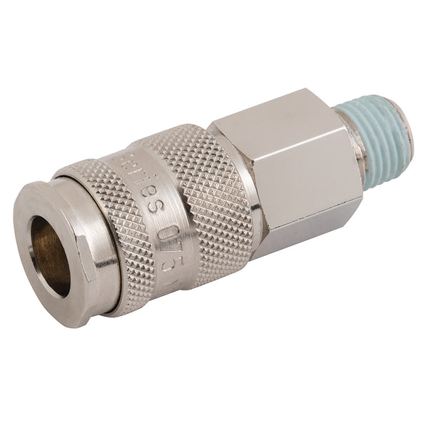 1/2" BSPT Male Coupling; 075CVMT12SNN product image by Kee