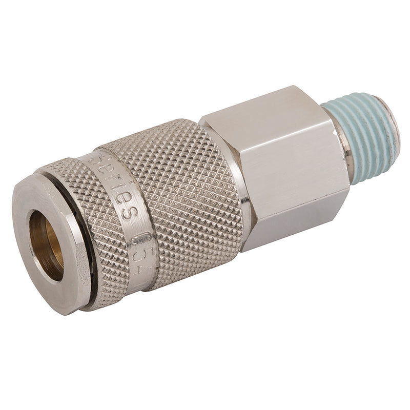 1/4" BSPT Male Coupling; 054CVMT14BNN product image by Kee