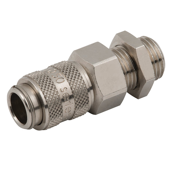 1/4" BSPP Male Coupling; 050CVMB14BNN product image by Kee