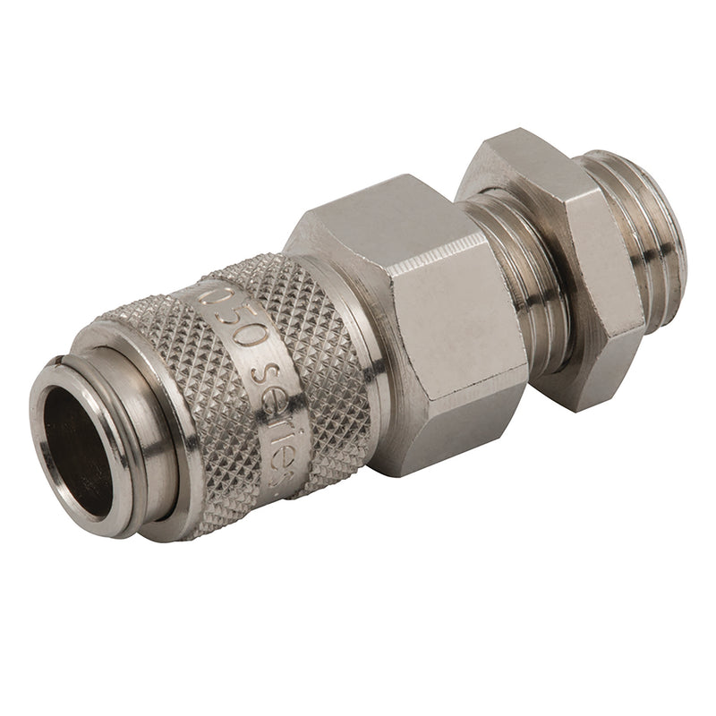 1/4" BSPP Male Coupling; 050CVMB14BNN product image by Kee