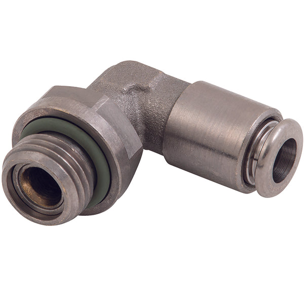 FOOD GRADE SWIVEL ELBOW 6MM TO G1/4; 2F31009 product image by Metal Work