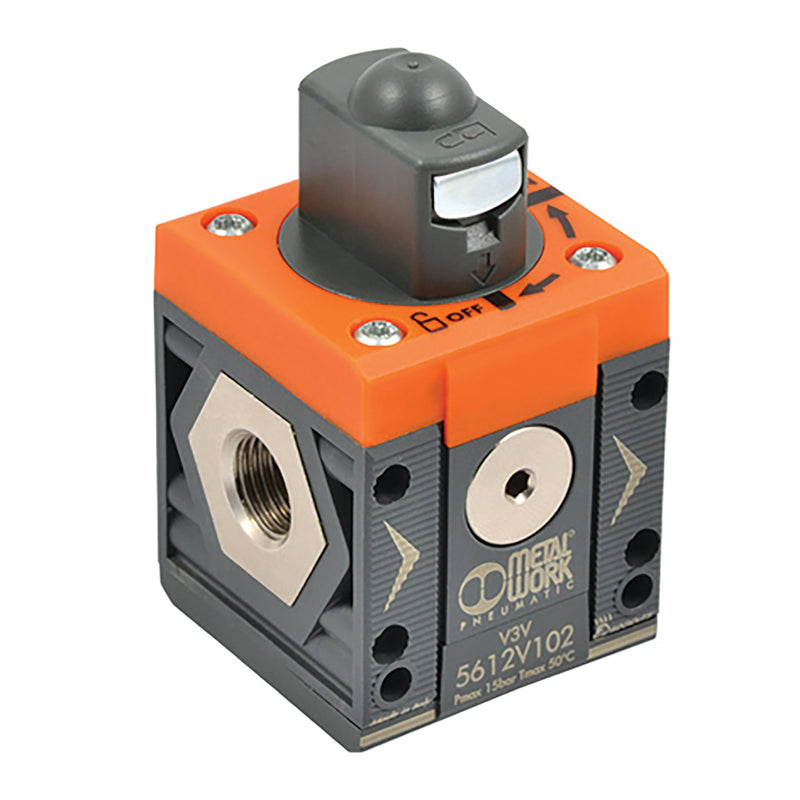 SHUT-OFF VALVE G1/2" PNEUMATIC; 5624V204 product image by Metal Work