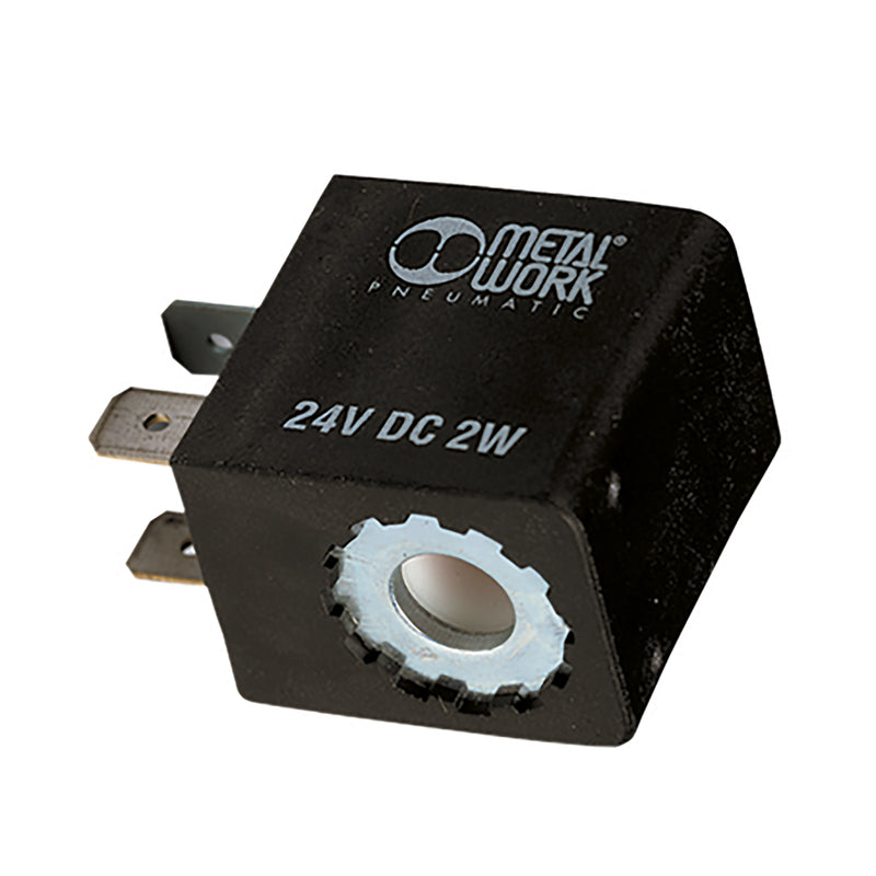 Pneumatic solenoid coils